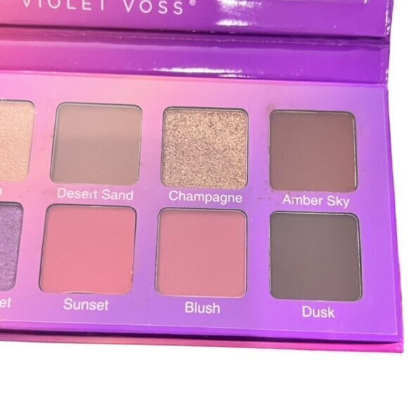 Violet Voss Violet Sunset 10 Color Eye Shadow Beauty Colorful Sparkle Designer - Picture 4 of 8